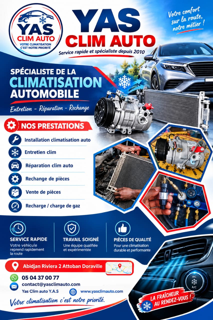 Partenaire YAS CLIM AUTO